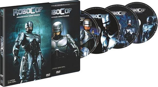 DVD - Robocop - As Primeiras Diretrizes - 4 discos