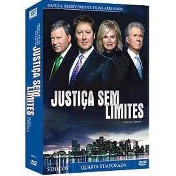 DVD - Box Justiça Sem Limites: quarta Temporada - 5 Discos