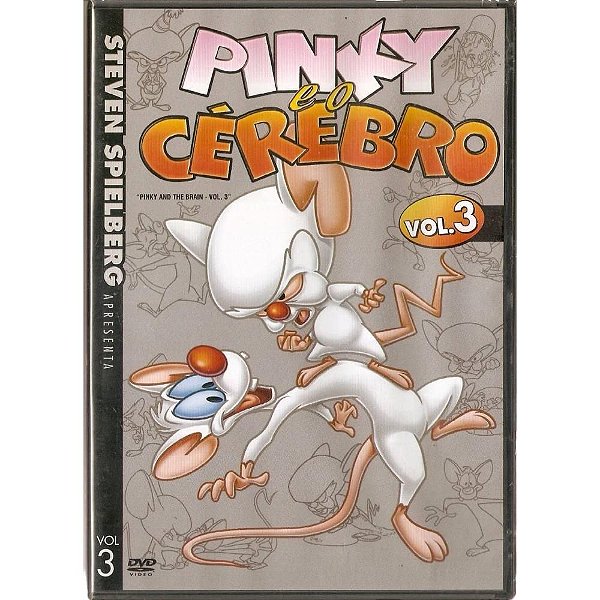 Dvd - Pinky E O Cérebro Vol. 3