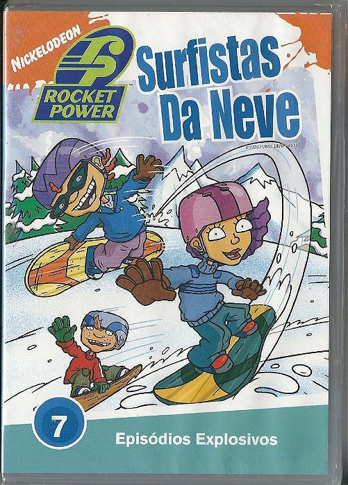 Dvd - Rocket Power Em Surfistas Da Neve - Nickelodeon