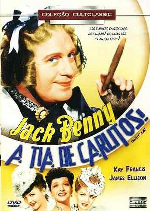 Dvd - A Tia De Carlitos - Jack Benny
