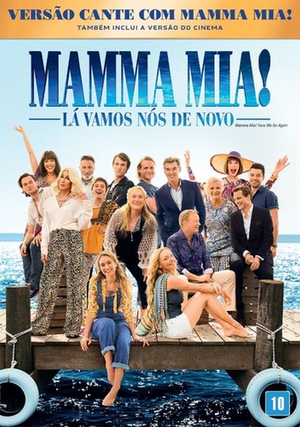 DVD Mamma Mia: Lá Vamos Nós De Novo