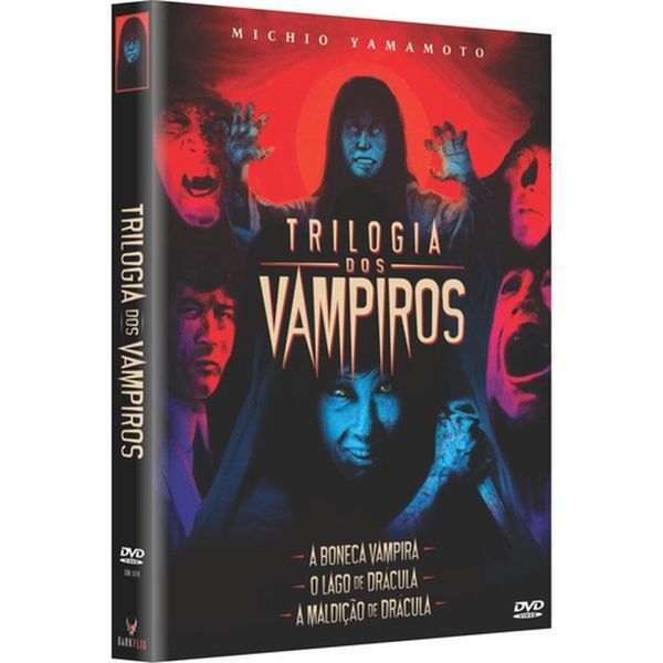 DVD Trilogia Dos Vampiros (3 DVDs) - Embalagem Digipak