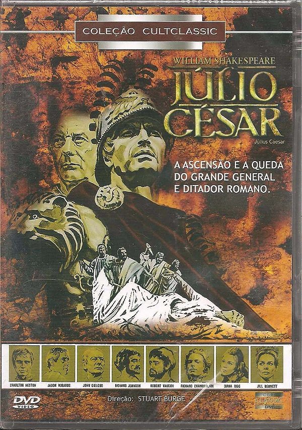 Dvd - Júlio César - Charlton Heston