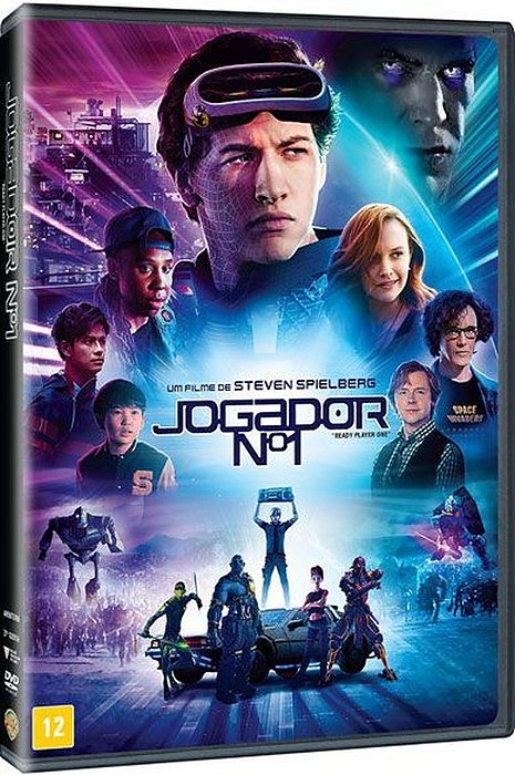 DVD - Jogador N 1 - Steven Spielberg