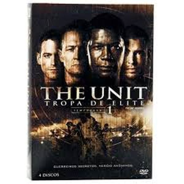 Box Dvd The Unit Tropa De Elite 1 Temp (4 Discos)