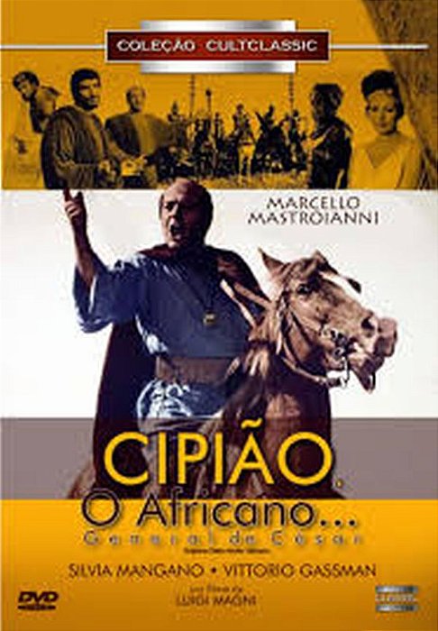 Dvd - Cipião, O Africano: General De César - Luigi Magni