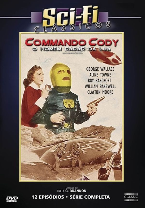 Dvd - Sci-fi Commando Cody O Homem Radar Da Lua
