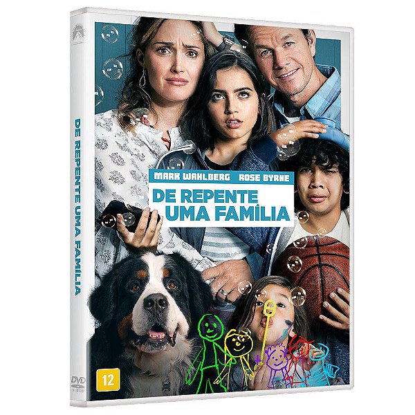 DVD  De Repente Uma Família  Mark Wahlberg