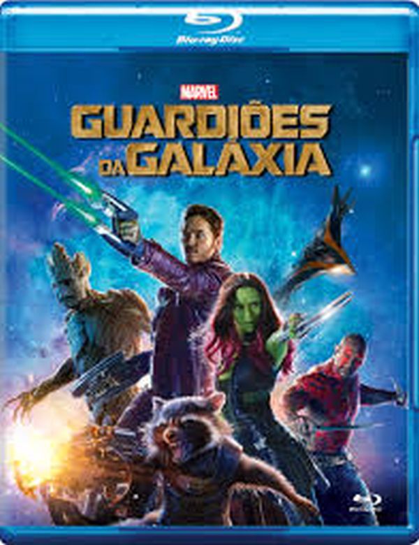 Blu-ray Guardiões Da Galáxia Chris Pratt