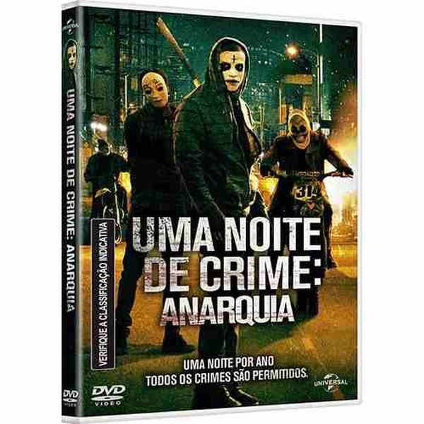 Dvd  Uma Noite De Crime Anarquia  Frank Grillo