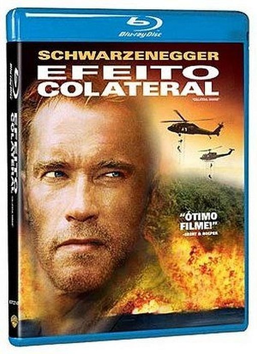 Blu ray  Efeito Colateral  Arnold Scharzenegger