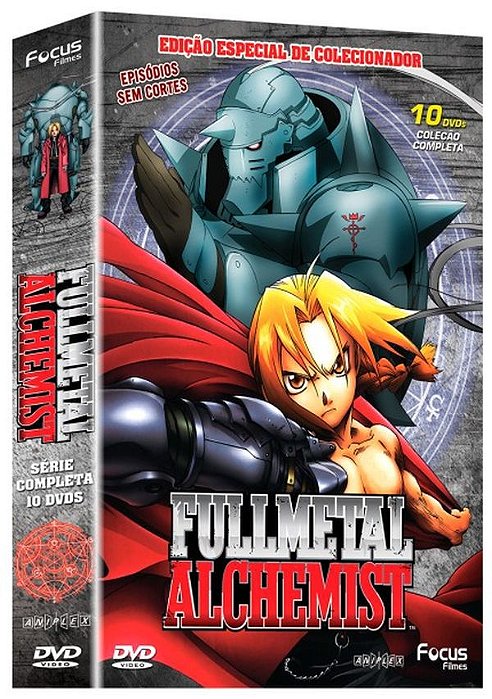 Box Dvd  Fullmetal Alchemist  10 Discos