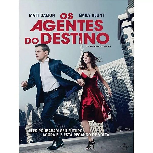 Dvd  Os Agentes Do Destino  Matt Damon