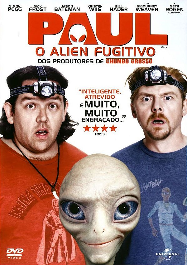 Dvd  Paul O Alien Fugitivo  Simon Pegg