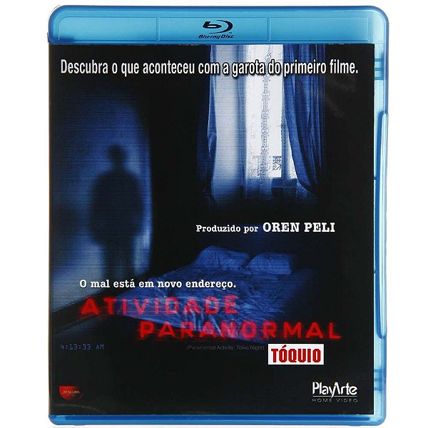 Blu ray  Atividade Paranormal  Tóquio  Aoi Nakamura
