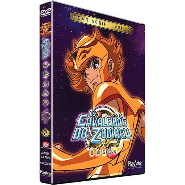 Dvd Os Cavaleiros do Zodíaco Ômega Nova Série Volume 2