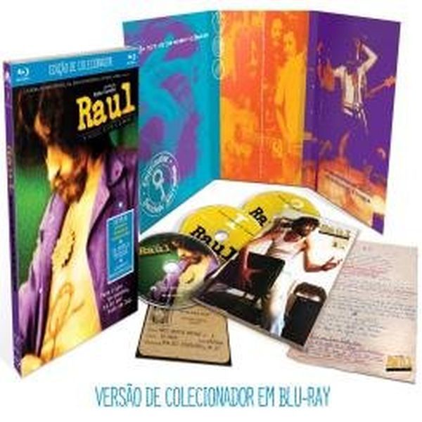 Blu ray 2 cds Raul Seixas: O Início, O Fim, O Meio  Edição de Colecionador