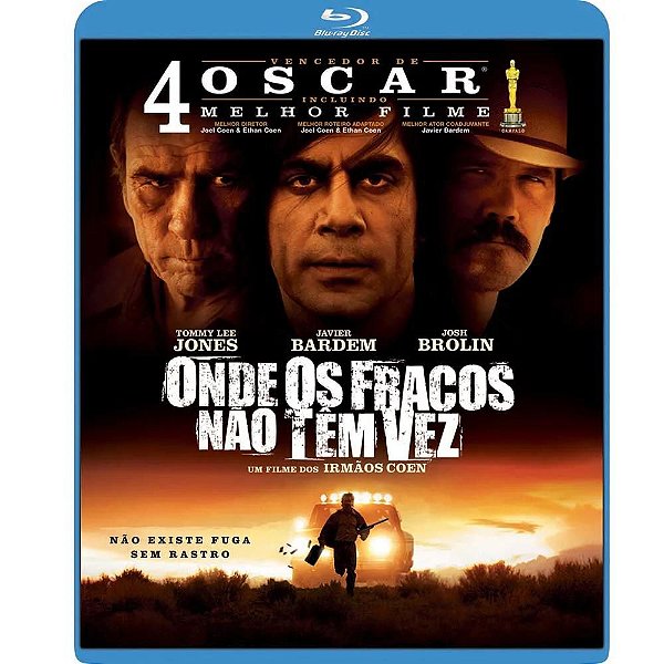 Blu Ray  Onde os Fracos não Têm Vez