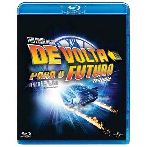 Blu ray Trilogia De Volta Para O Futuro