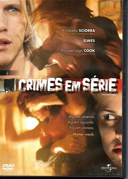 Dvd  Crimes Em Série  Annabella Sciorra