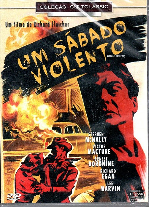 Dvd  Um Sábado Violento  Victor Macture