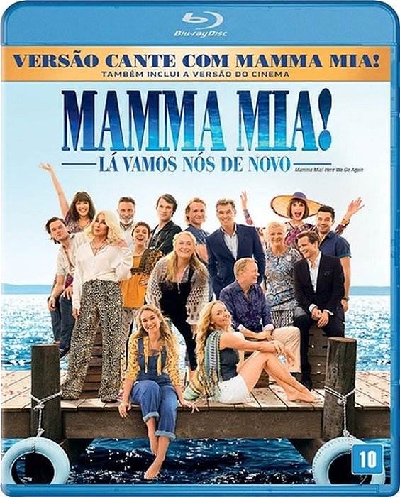 Blu-ray - Mamma Mia - Lá Vamos Nós De Novo