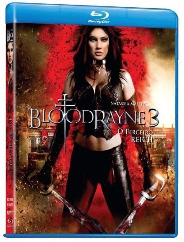 Blu ray  Bloodrayne 3: O Terceiro Reich  Natassia Malthe