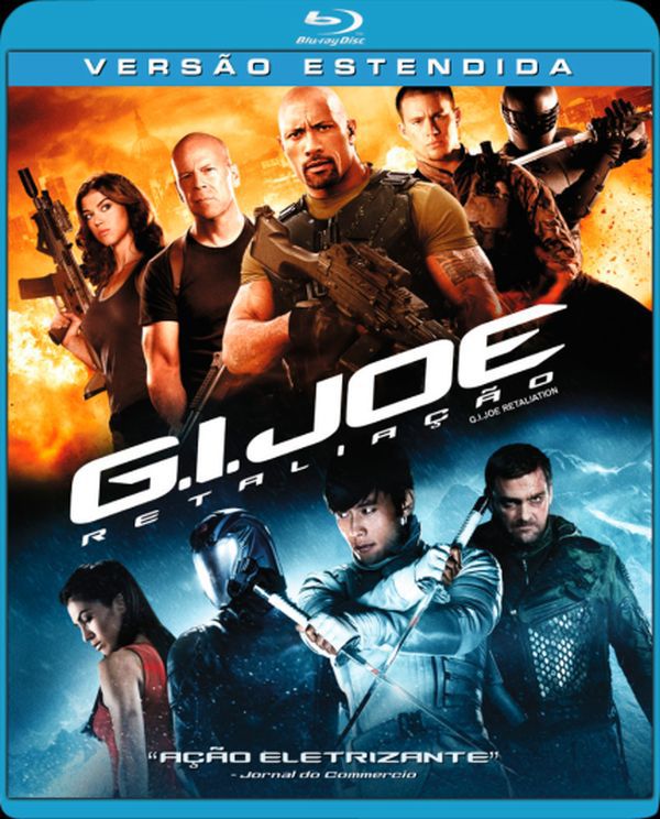 Blu ray - G.I. Joe: Retalhação - Dwayne Johnson