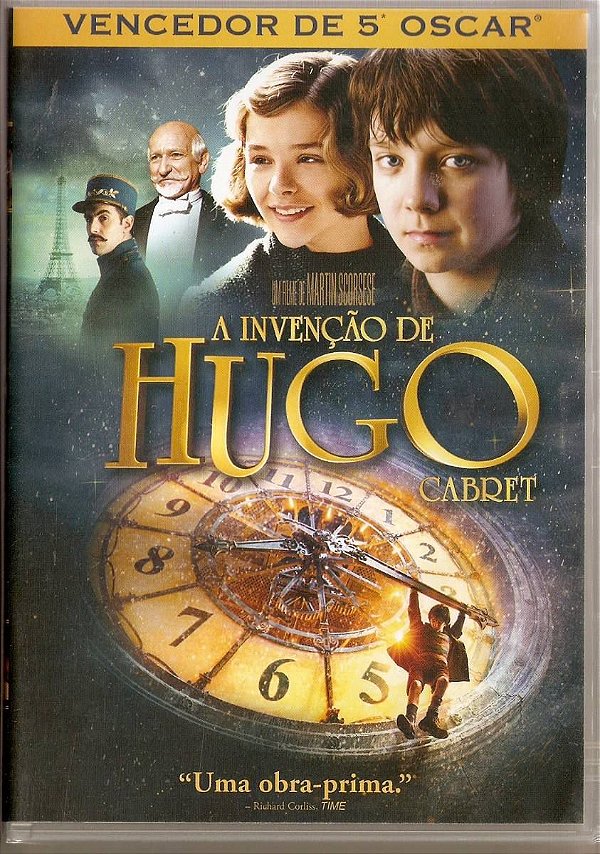 Dvd - A Invenção de Hugo Cabret