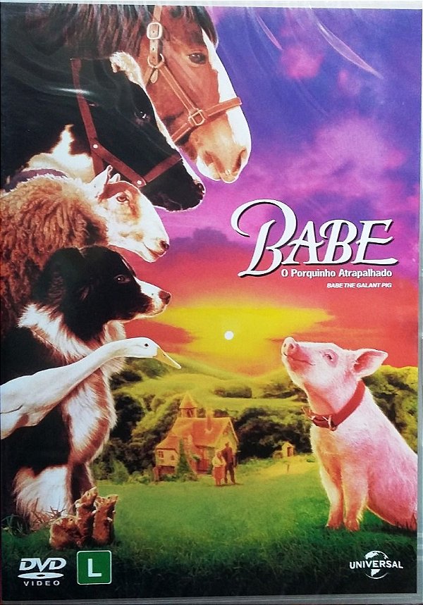 Dvd - Babe: O Porquinho Atrapalhado