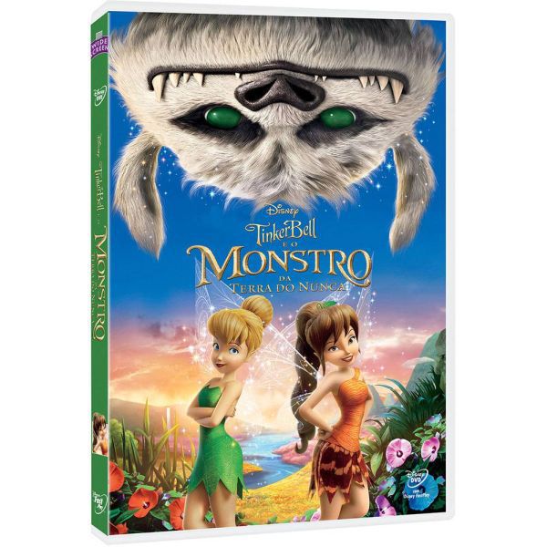 DVD Tinker Bell e o Monstro da Terra do Nunca