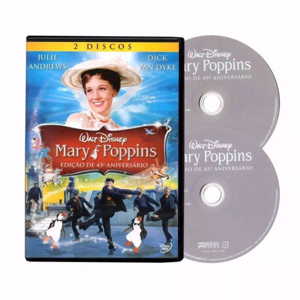 DVD - MARY POPPINS - EDIÇÃO DE 45 ANOS (DUPLO)