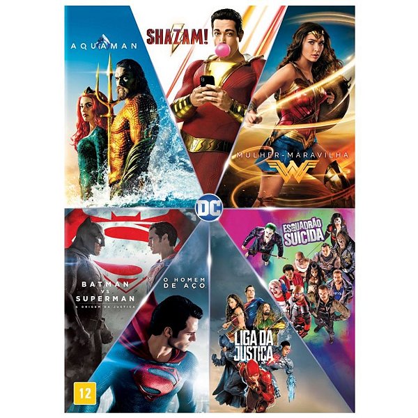 DVD Box - Coleção DC: 7 Filmes