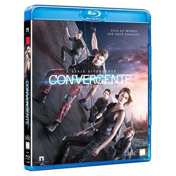 BLU RAY A SÉRIE DIVERGENTE - CONVERGENTE