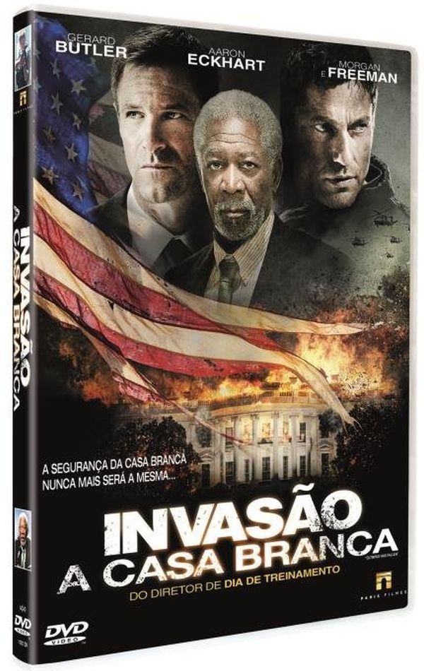 DVD INVASÃO A CASA BRANCA