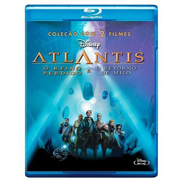 Blu-Ray Atlantis, O Reino Perdido + O Retorno De Milo