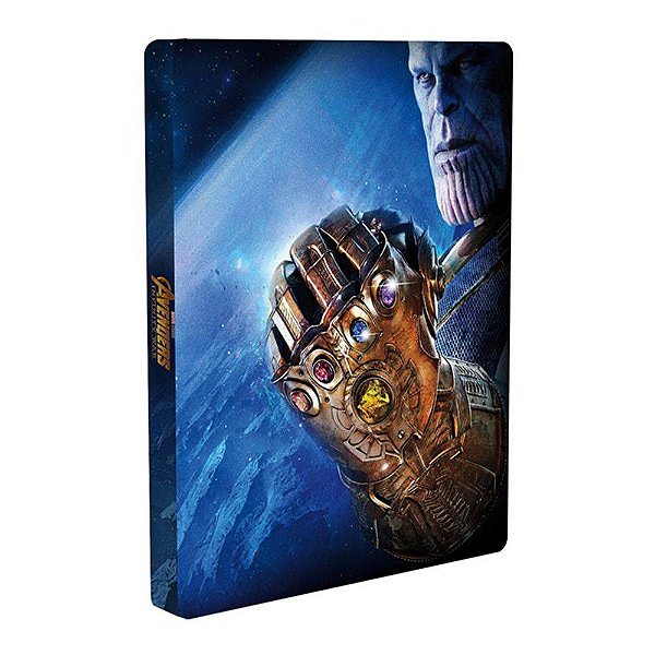 Vingadores Guerra Infinita - Steelbook - Blu-Ray + 3D
