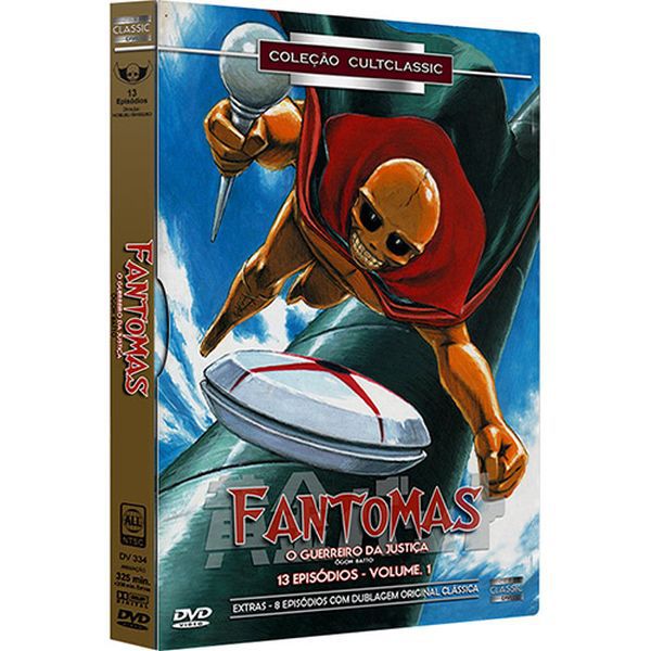 DVD BOX - Fantomas: O Guerreiro da Justiça Vol. 1 (3 Discos)