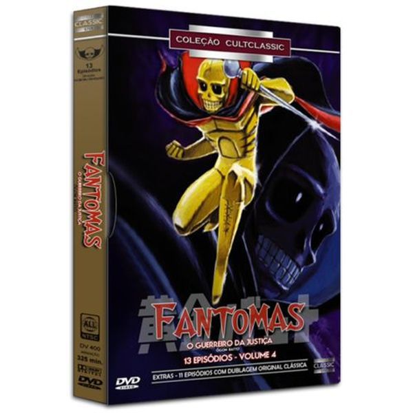 DVD BOX Fantomas - Guerreiro Da Justiça Vol 4