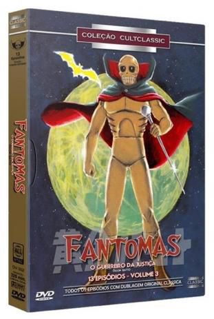 DVD BOX Fantomas - O Guerreiro Da Justiça - Vol. 3