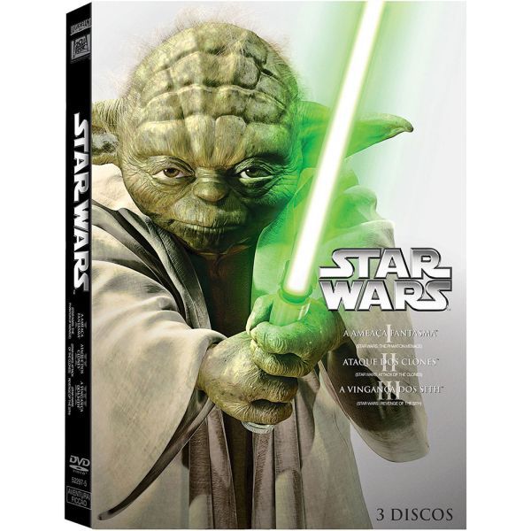 Dvd Coleção Star Wars - A Nova Trilogia - 3 Discos