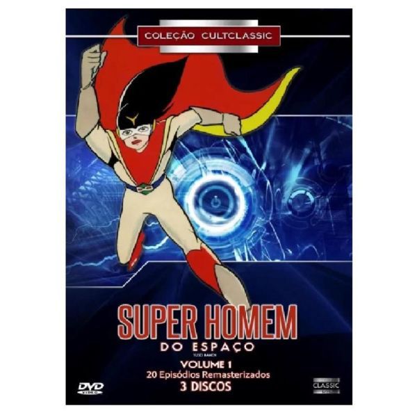 Dvd Box Super Homem Do Espaço - Vol. 1 (3 Discos )