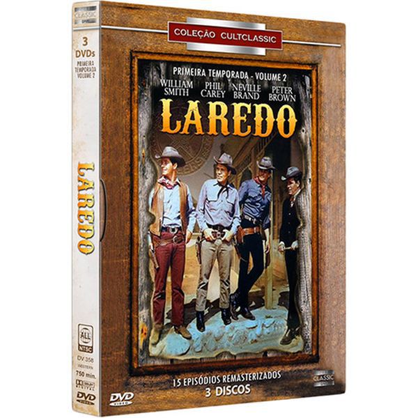 DVD BOX - Laredo: 1ª Temporada - Volume 2 (3 discos)