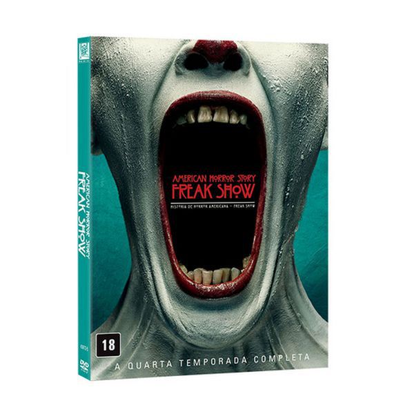Dvd American Horror Story - Freakshow - 4ª Temp - 4 Discos