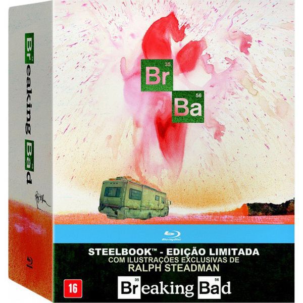 Steelbook Blu-Ray Breaking Bad - A Coleção Completa