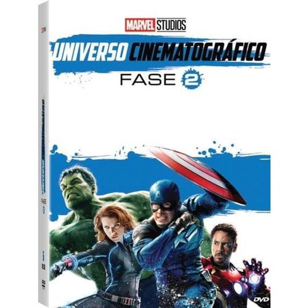 DVD BOX - MARVEL UNIVERSO CINEMATOGRÁFICO FASE 2