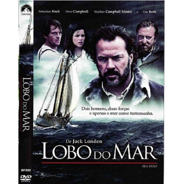 DVD LOBO DO MAR - JACK LONDON