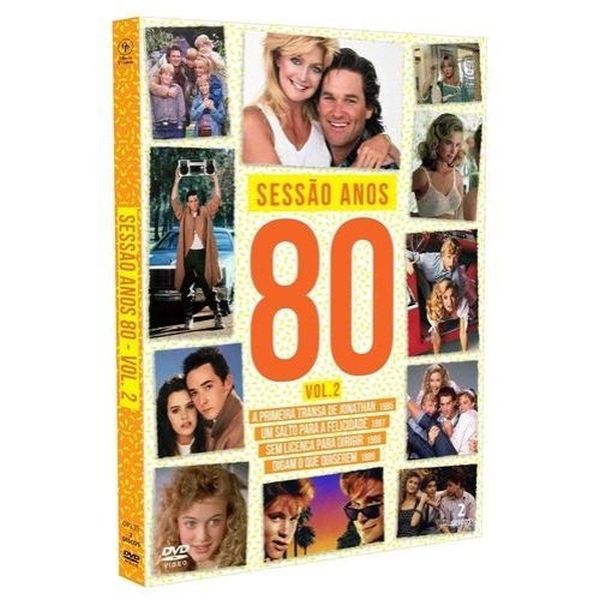 DVD Sessão Anos 80 - VOLUME 2 - Digipak ( 2 DISCOS )