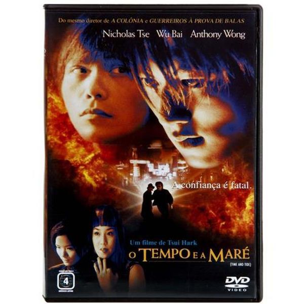 DVD - O Tempo e a Maré - TSUI HARK